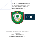 Portofolio Pelaksanaan Kegiatan Terkait Keterampilan Kreatif Dan Inovatif Materi Keterampilan Smps Kridatama Lancar 1