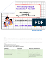 Ctividad de Aprendizaje 2 "Casos Prácticos"