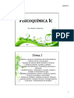 Fisicoquimica 2 - Tema - 1