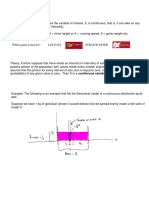 Continuous Distributions