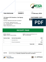 TDB Ppefd2ob Receipt