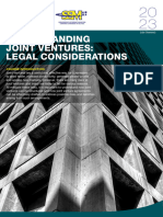 Understanding Joint Ventures - Legal Considerations.
