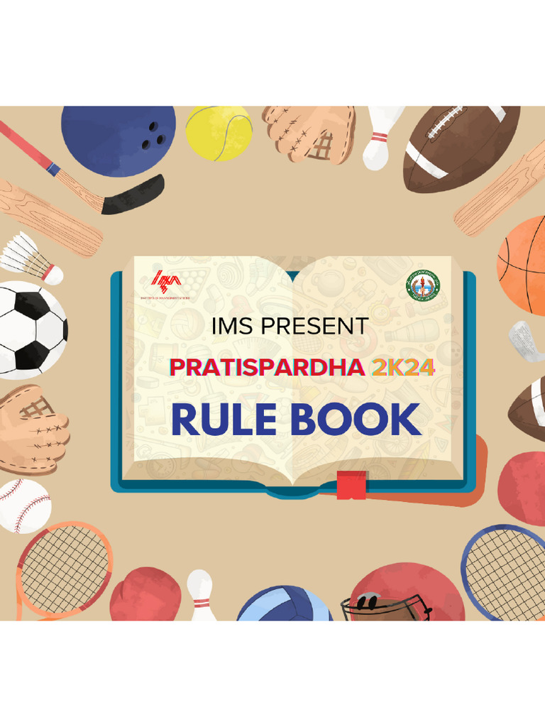 Pratispardha 2k24 Rule Book | PDF