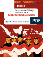 Modul Projek - Rajin Ibadahku, Sehat Jiwa Dan Ragaku - Fase D