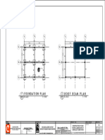 Foundation Plan Roof Beam Plan