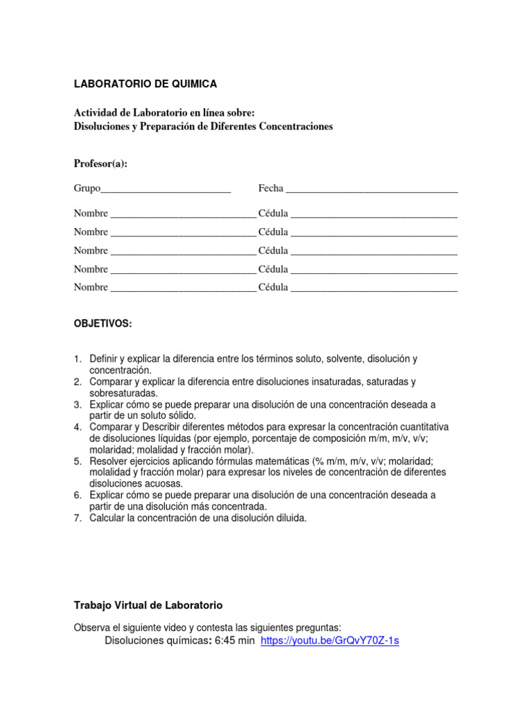 03 lab virtual disoluciones pdf concentraci n materiales