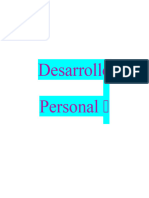 Desarrollo Personal (Apuntes)