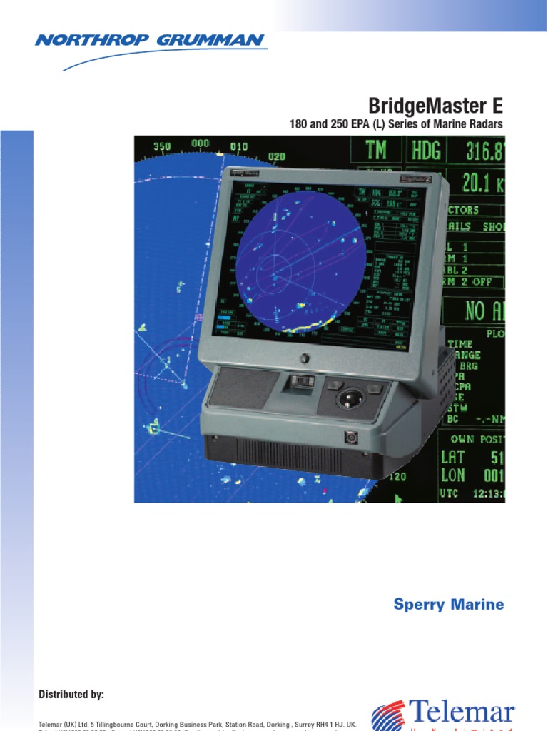 Sperry Radar 180 & 250 EPA 060606 Navigation Radar