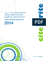 Qut Cite Write 2014