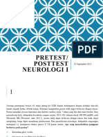 Pretest Neurologi I