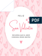 Post de Instagram Feliz San Valentín Moderno Rosa