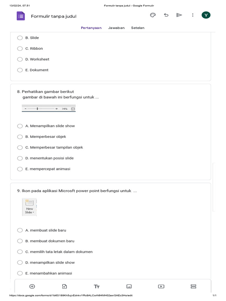Formulir Tanpa Judul Google Formulir123 PDF