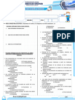 Evaluación Mensual de Biologia 4