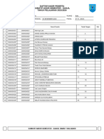 Daftar Hadir - RXA - Pend. Agama