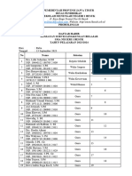 Daftar Hadir Sulingjar