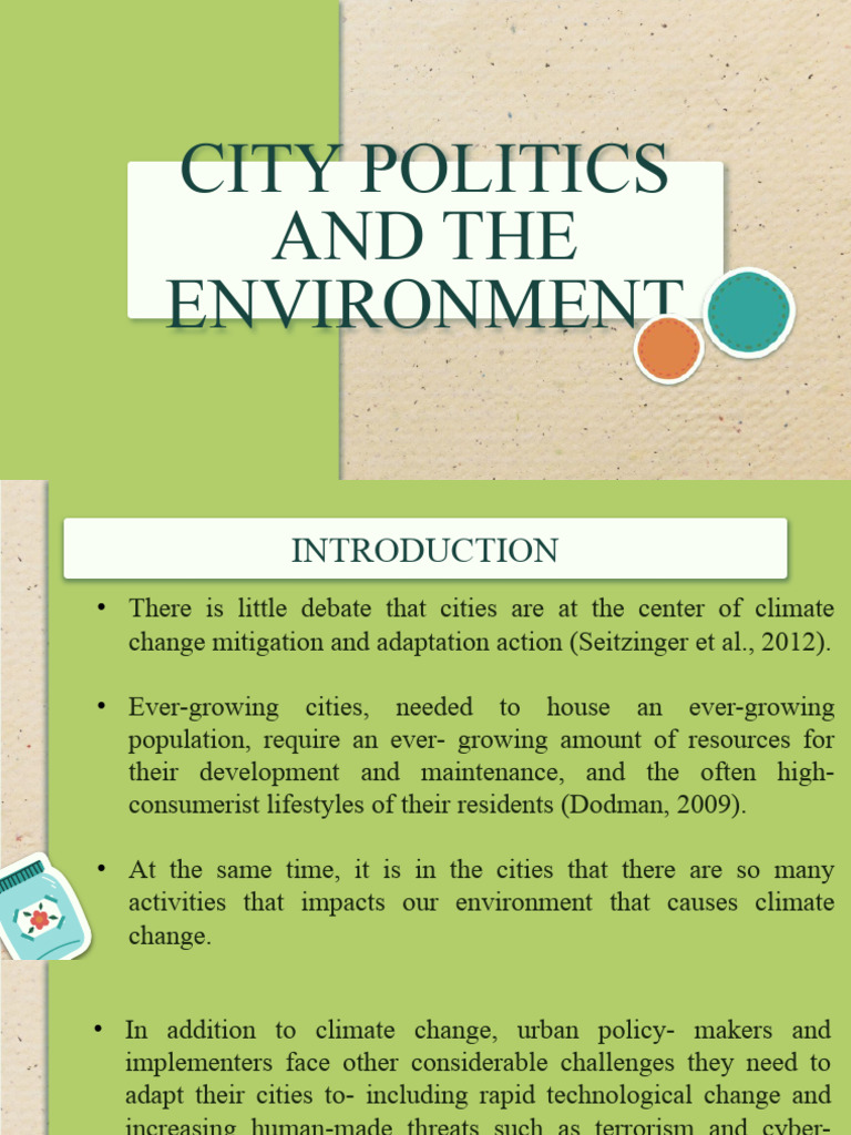 Urban Resilience and Policy Strategies | PDF | Ecological Resilience ...