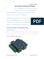 How To Create A Planar Transformer PCB Design