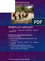 1. METODOLOGI PEMETAAN GEOLOGY 1