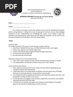 Syllabus Agreement Declaration Form | PDF