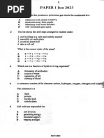 Zimsec O level Combined Science | PDF