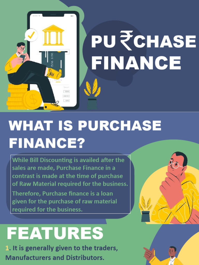 Understanding Purchase Finance Loans | PDF