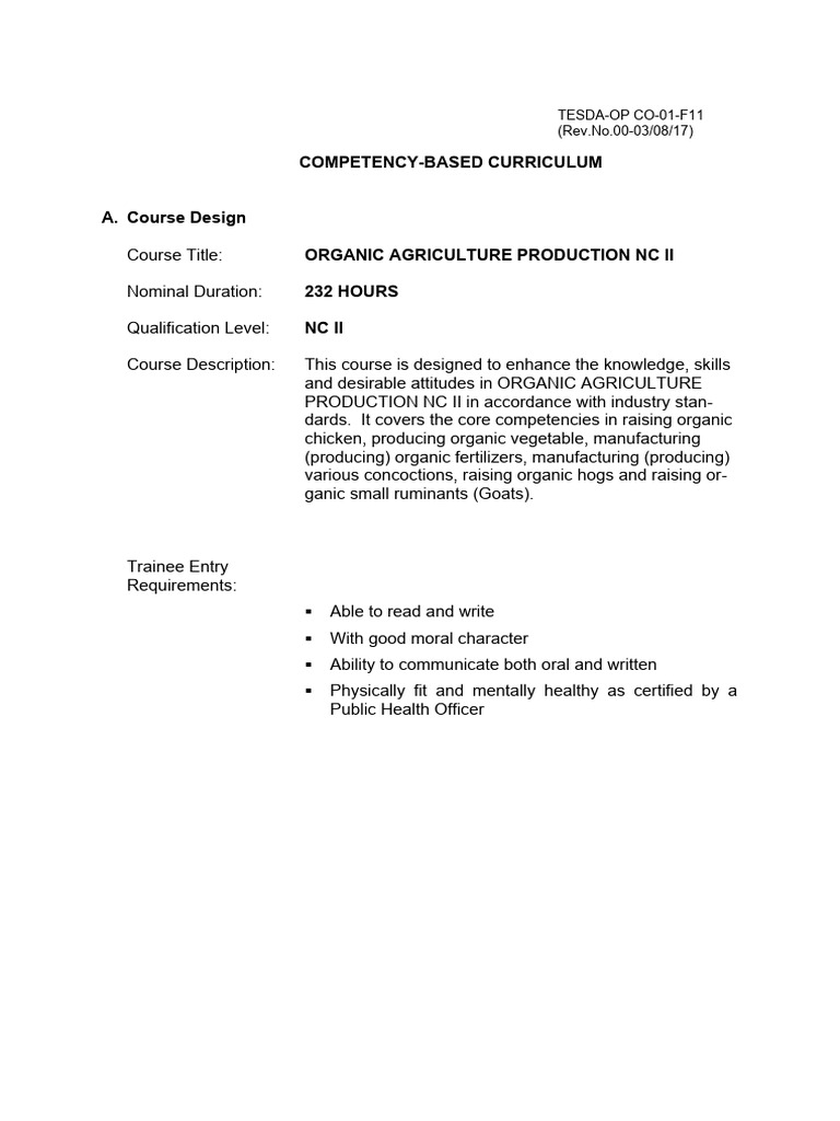 Oap Nc Ii Cbc Pdf Information Methodology