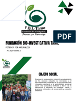 Presentación Fundación Bio-Investigativa Tame