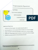 5 Trigonometric Equations