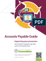 Accounts Payable Guide Improving Your Processes Tips For Leaders, Managers, Supervisors and Accounts Payable Clerks