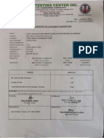 Raw Materials Quality Test