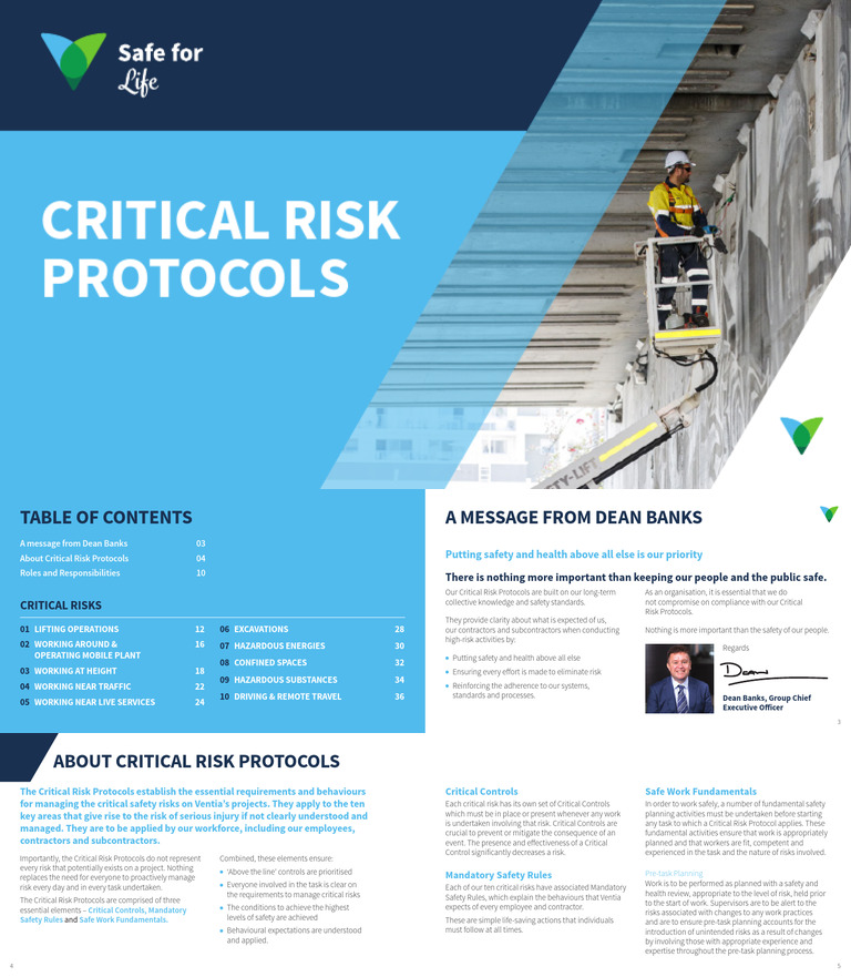 Ventia CRP | PDF | Risk | Traffic