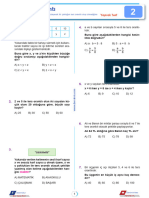 8 Ters Oranti Test 2