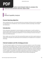 6 Internal Capability Analysis