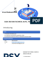 Pertemuan 1 - Pengantar Psikologi Konseling