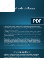 Internal Audit Challenges
