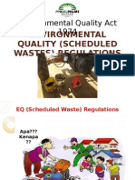 Schedule Waste Management Presentation