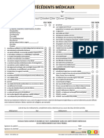 Antecedents Medicaux FR