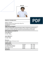 Resume and Application Letter Alcontin Johanne