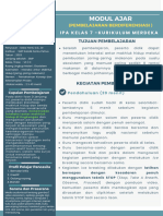 Modul Ajar Ilmu Pengetahuan Alam (IPA) - Ekosistem - Interaksi Antar Makhluk Hidup (Jaring-Jaring Makanan) - Fase D