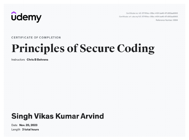 UC-Principles of Secure Coding | PDF