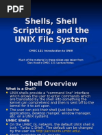 Shells, Shell Scripting, and The UNIX File System