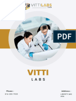 Vitti Labs: Our Mission in Brief