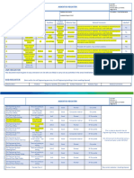 Asbestos Register Bespoke Draft Example Template