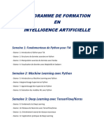 Programme Formation AI