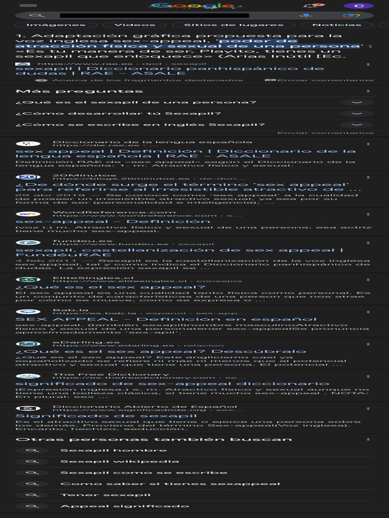 Sexapil Significado - Buscar Con Google | PDF | Atracción sexual