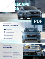 Ford Escape Hibrida 2023 Catalogo Descargable