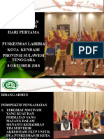 Masukan Dan Klarifikasi Hari Pertama Labibia 8 Oktober 2018