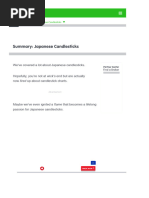 Learnforexsummary of Candlesticks