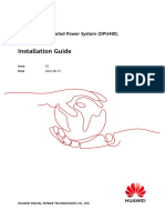 DPS Blade Distributed Power System Installation Guide (DPU40D, DPU60D)