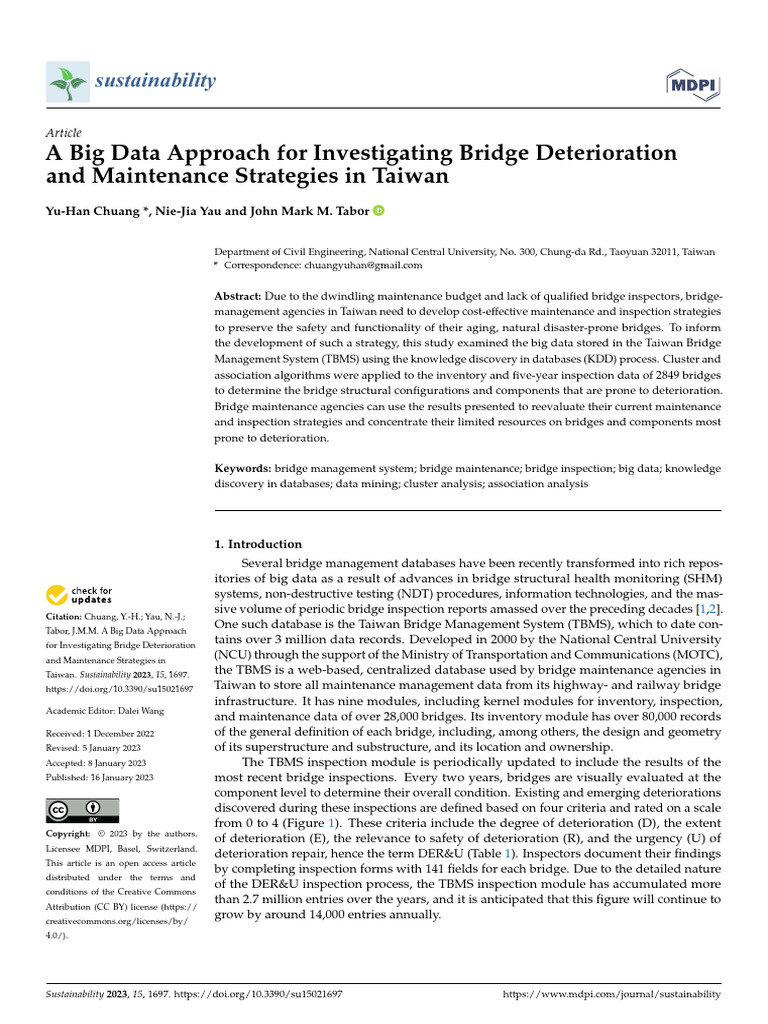 A Big Data Approach For Invest | PDF | Cluster Analysis | Bridge